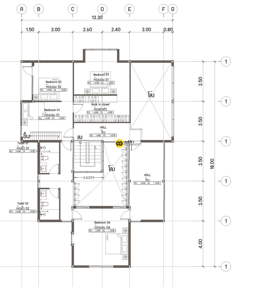 Villa 5 bedroom Steel structure