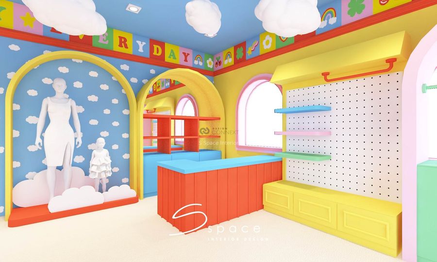 ออกแบบร้านภายในห้าง - S Space Interior