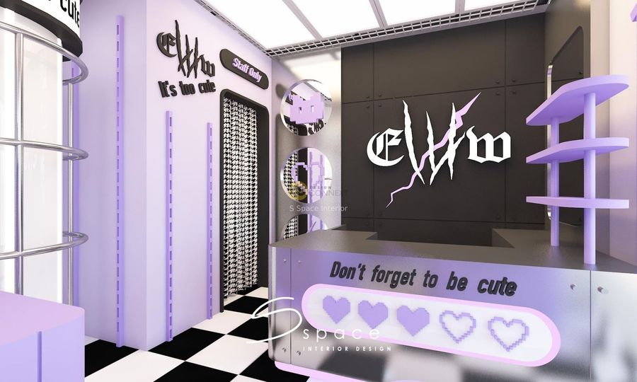 ออกแบบร้านภายในห้าง - S Space Interior