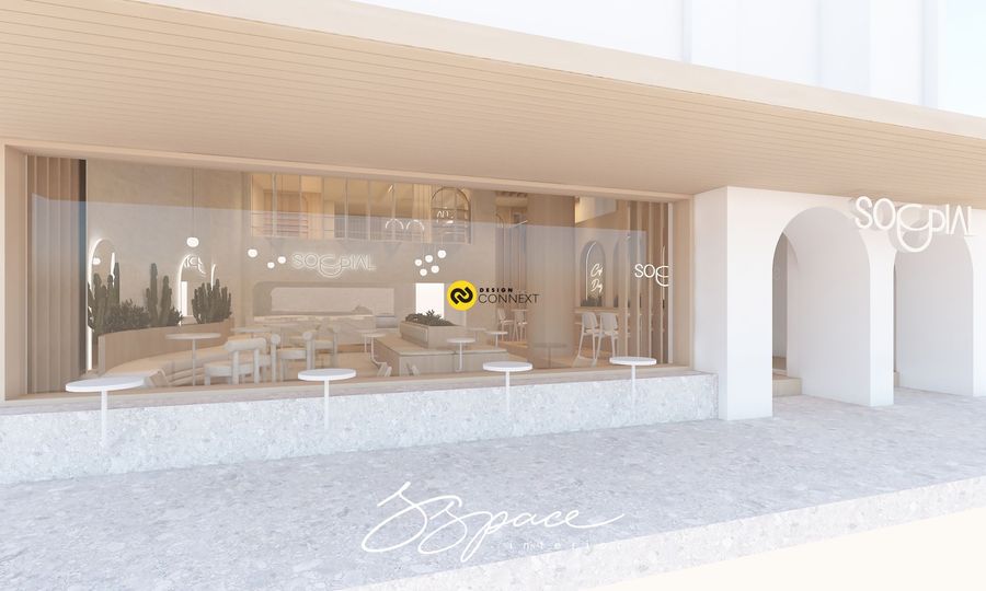 ออกแบบร้านทำเล็บ Café - S Space Interior
