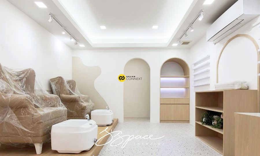 ออกแบบร้านทำเล็บ Nail Salon - S Space Interior