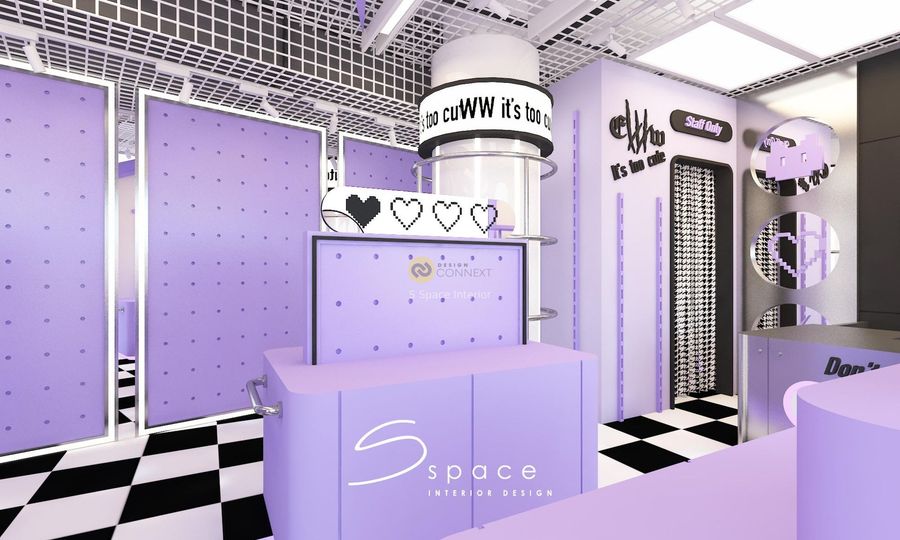 ออกแบบร้านภายในห้าง - S Space Interior