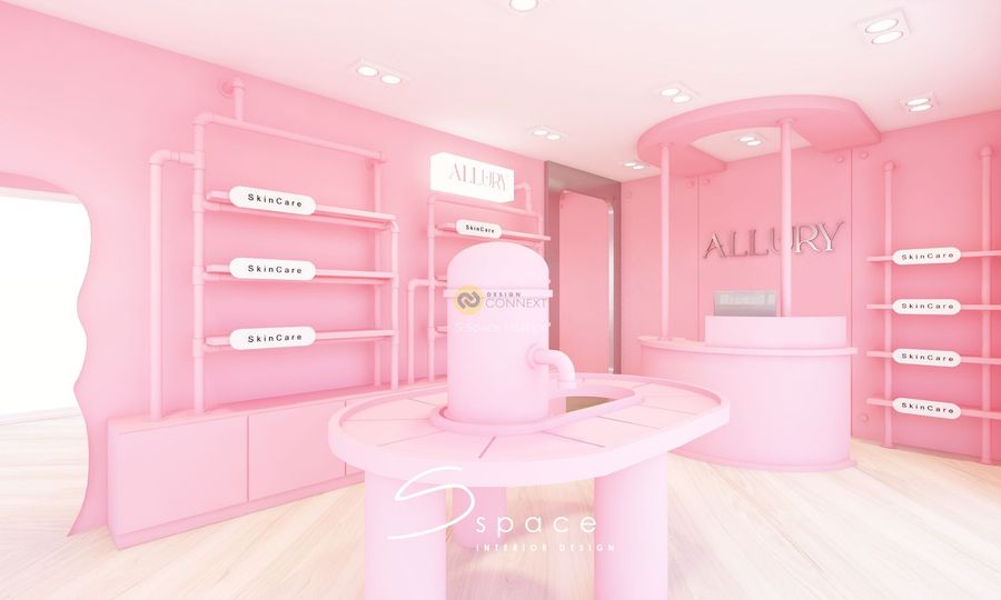 ออกแบบร้านเครื่องสำอาง - S Space Interior