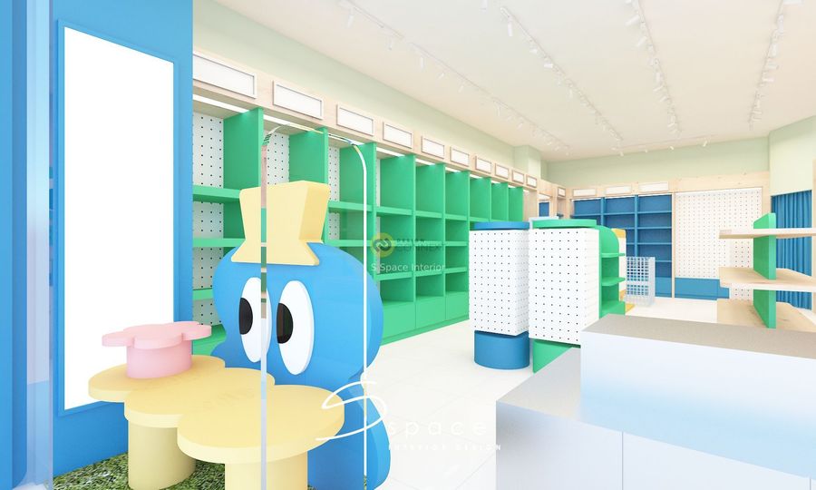 ออกแบบร้านภายในห้าง - S Space Interior