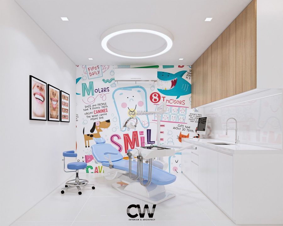Interior Design Everyday Dental Clinic at Amor Village at Ratchaphruek