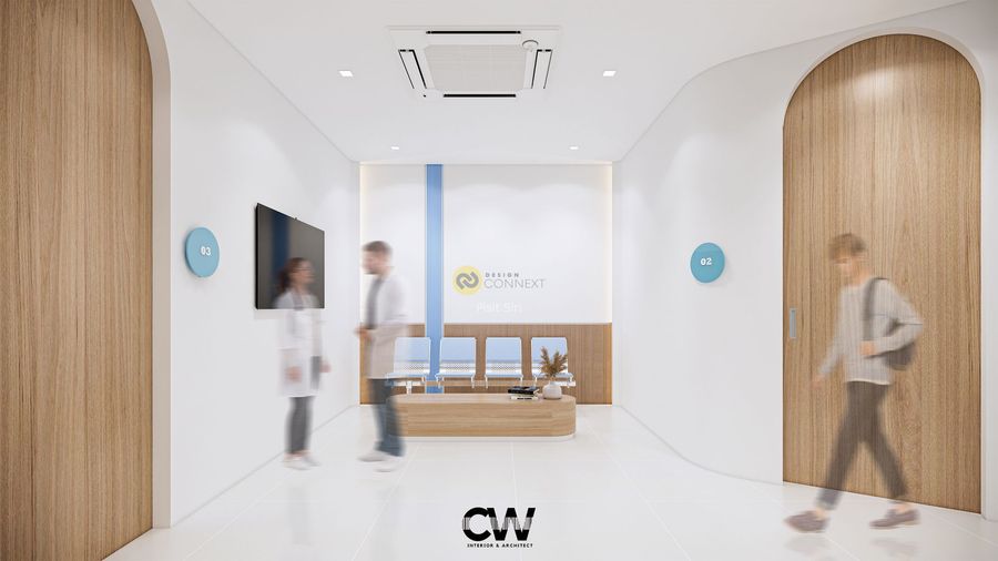 Interior Design Everyday Dental Clinic at Amor Village at Ratchaphruek