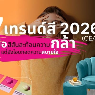 7 เทรนด์สี 2026 (CEA)